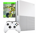 Microsoft Xbox One Slim 500GB, Alb + FIFA 17 + 1 luna EA Access 