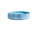 Piscina Intex, PVC, cadru metalic, 457 x 107 cm