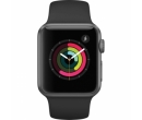 Apple Watch 1 42mm Space Grey Aluminium Case, Black Sport Band