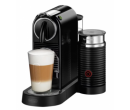 Pachet espressor capsule NESPRESSO CitiZ + Aparat spumare lapte Aeroccino EN267.BAE