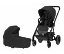 Carucior Cybex Balios S Lux 2 in 1, Moon Black