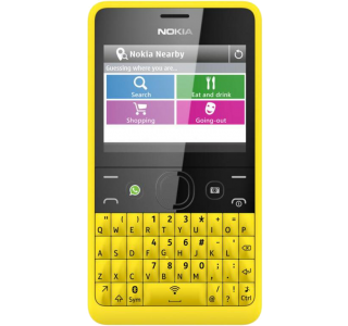 Nokia Asha 210 Yellow Duos