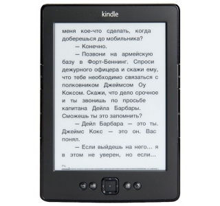 Kindle 5 - 6"-дюймовый E-Ink Pearl дисплей, 600 x 800 px / 167 ppi