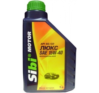 MOTOR  LUX STANDART 15w40 SL 1л