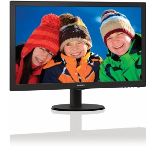 23.6" Philips "243V5LHAB", Black
