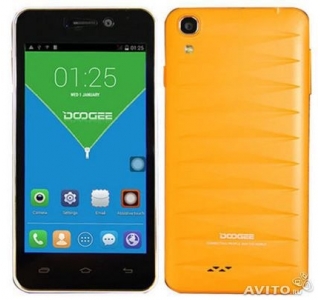 Doogee VALENCIA DG800 Yellow