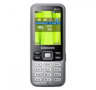 Samsung C3322 Midnight Black Duos