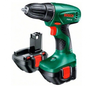 BOSCH Шуруповерт PSR 12В 2ACCU (V)