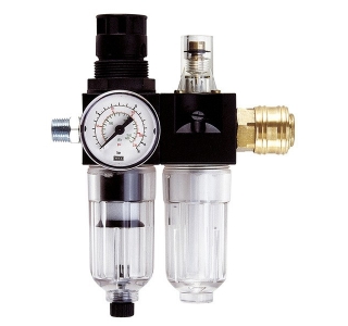 FILTRU DE AER CU REDUCTOR, MANOM. SI GRESOR R 1/4 Einhell