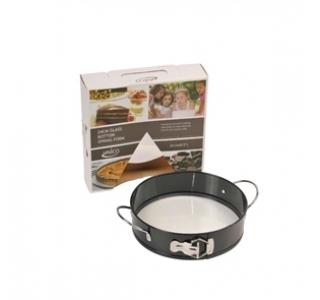 LE CHEF RF426B/разъемная круглая со стекл. дном 24 см+ручк