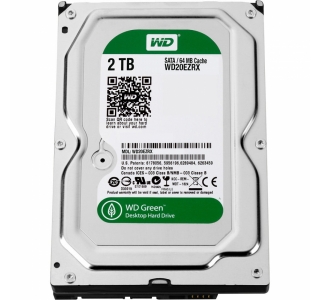 3.5" HDD 2.0TB-SATA- 64MB Western Digital "Caviar Green (WD20EZRX)"