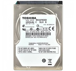2.5" HDD  320GB-SATA- 8MB-5400  Toshiba "MK3276GSX"