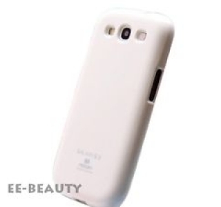 GT Samsung i9300 Galaxy S3, Metallic Jelly Cover, White