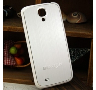 GT Samsung i9500 Galaxy S4, Metallic Jelly Cover, White
