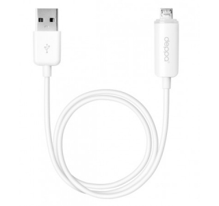 Deppa micro USB cable, 1.2m, White