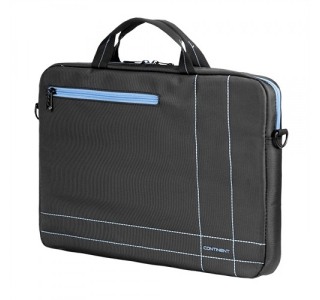 Continent NB bag 15.6" - CC-201 GB, Grey/Blue, Top Loading