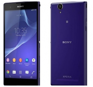 Sony Xperia T2 Ultra (D5303) purple