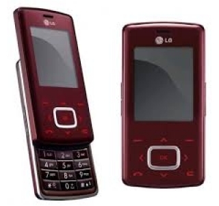 LG KG800 Wine Red