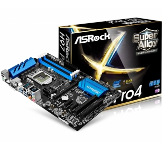 MB S1150 ASRock H97 Pro4 (Intel H97, ATX)