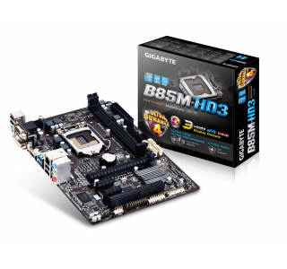 MB S1150 Gigabyte GA-B85M-HD3 1.1 (Intel B85, mATX)