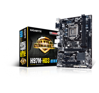 MB S1150 Gigabyte GA-H97M-HD3 1.0 (Intel H97, mATX)