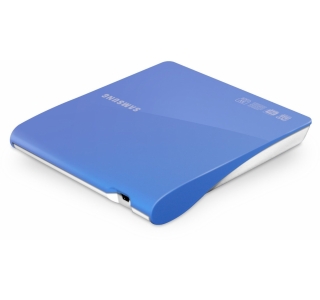 External Slim DVD-RW Drive Samsung "SE-208DB", Blue
