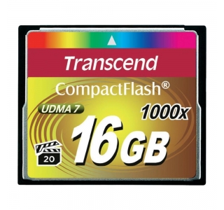 16GB CompactFlash Card Transcend "TS16GCF1000"