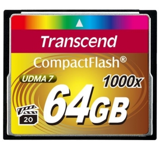 64GB CompactFlash Card Transcend "TS64GCF1000"