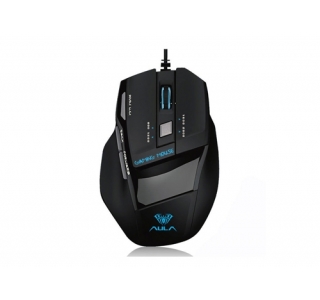 AULA Killing The Soul expert gaming mouse, 800-1200-1600-2000, 7 keys, USB