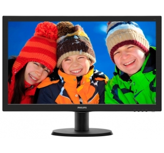 "23.0 Philips "233V5QHABP", Black