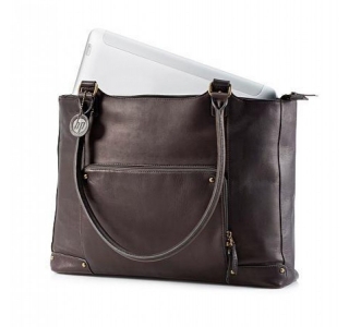 HP NB Bag 15,6" Ladies Brown Leather Tote