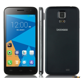 Doogee Voyager2 DG310 Black, 5" IPS