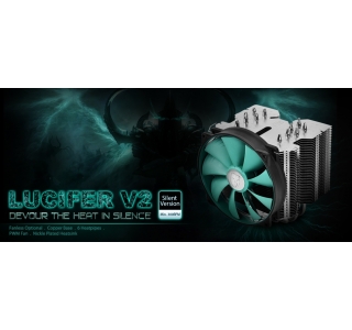 DEEPCOOL Cooler  "LUCIFER V2", Socket 2011/1155/1150/775 & FM2+/FM2/FM1/AM3+/AM3, up to 130W, fan: 1