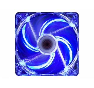 80mm Case Fan - CoolerMaster "BC 80 Blue LED Fan" (R4-BC8R-18FB-R1), 80x80x25mm, 1800rpm, 19dBA, 21.