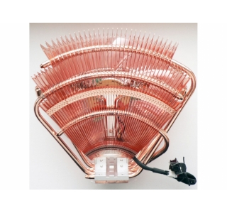 Thermaltake CL-P0472 V14-Pro, 6Heatpipe/AllCopperFin(98Fin)/AirFlow:86,5cfm/1000-1600RPM/16dBA/BlueL