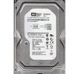 3.5" HDD  160GB-PATA- 8MB Western Digital "AV (WD1600AVJB)"