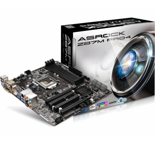 MB S1150 ASRock Z87M PRO4 (Intel Z87, mATX)