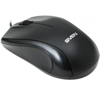 Mouse SVEN  RX-150, Black, Optical 800dpi, USB+PS/2