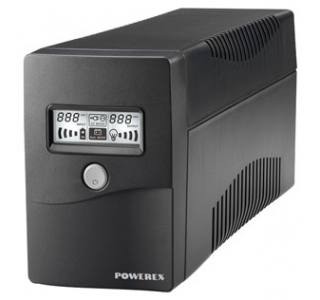 POWEREX VI 650 LED, Line-Interactive UPS, 650VA / 360W
