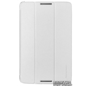 Lenovo A8 (A5500) Folio Case and Film (White)