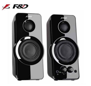 F&D F232 (Black, 2x3.5W (3")