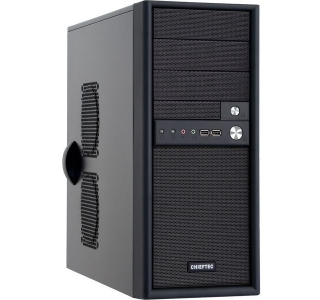 Case ATX Chieftec CM-01B-U3-OP w/o PSU, Black
