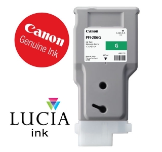 Ink Cartridge Canon PFI-206 green