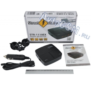 Антирадар STREETSTORM STR1110EX