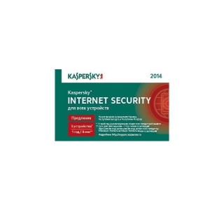 Антивирус Kaspersky Internet Security 2014 CARD Renewall KL1941OOCFR, 3PC