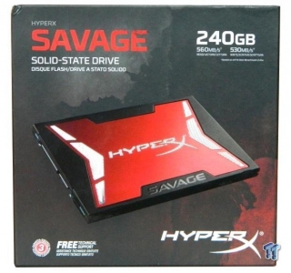 240GB Kingston HyperX Savage SSD SATAIII
