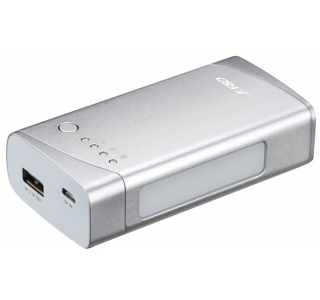 F&D Power Bank Lunar P1 (5200 mAh), Silver