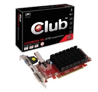Club3D CGAX-R5232L (Radeon R5 230 1GB DDR3)
