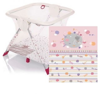 Brevi Манеж Circus Europa 054 розовый