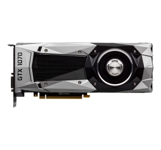 GIGABYTE NVIDIA GeForce GTX 1070 Founder Edition, 8GB GDDR5, 256bit